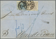 Br Österreich: 1855, Brief Aus TRIEST Mit 6 Kr. Breitrandig Und 9 Kreuzer Angeschnitten. Trotzdem Schöner Ausland - Neufs