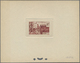 Delcampe - (*) Marokko: 1947/1948, 10fr. Fes, Group Of Six Epreuve In Differing Colours (partly Some Striated Toning). Maury Refers - Maroc (1956-...)