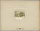 Delcampe - (*) Marokko: 1947/1948, 10fr. Fes, Group Of Six Epreuve In Differing Colours (partly Some Striated Toning). Maury Refers - Morocco (1956-...)