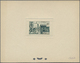 (*) Marokko: 1947/1948, 10fr. Fes, Group Of Six Epreuve In Differing Colours (partly Some Striated Toning). Maury Refers - Morocco (1956-...)