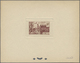 (*) Marokko: 1947/1948, 10fr. Fes, Group Of Seven Epreuve In Differing Colours (partly Some Striated Toning). Maury Refe - Morocco (1956-...)