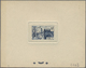 (*) Marokko: 1947/1948, 10fr. Fes, Group Of Seven Epreuve In Differing Colours (partly Some Striated Toning). Maury Refe - Morocco (1956-...)