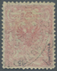 O Österreich - Zeitungsstempelmarken: 1890, 25 Kr Rosarot, Gez. L 13, Mit Sauberem Fiskal-Teilstempel Von Troppa - Journaux