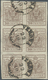 O Österreich - Lombardei Und Venetien: 1850, 30c. Brown Machinepaper Block Of Six Tied By "VERONA 22/10" Cds., I - Lombardo-Vénétie