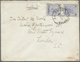 Br Österreichische Post In Der Levante: 1895, 1 Pia Aufdr. Im Senkr. Paar Mit K1 Salonich/Salonicco Auf Bf. N. Lo - Eastern Austria