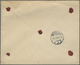 Br Österreichische Post In Der Levante: 1898, Registered Envelope From "SMYRNA OESTERR.POST" Bearing Vertical Pai - Eastern Austria