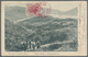 Österreichische Post In Der Levante: 1899, Ansichtskarte Von Castelnuovo Nach Paris, Vorderseitig Frankiert Mi - Eastern Austria