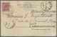 Österreichische Post In Der Levante: 1903. Ansichtskarte Von 'Port Rouge De Chateau, Rhodos' Nach Tananarive, - Oriente Austriaco
