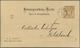 GA Österreich - Verwendung In Liechtenstein: 1885. Österreichische Ganzsachenkarte 2kr Braun (ital.) Von Vaduz (1 - Autres & Non Classés