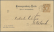 GA Österreich - Verwendung In Liechtenstein: 1885. Österreichische Ganzsachenkarte 2kr Braun (ital.) Von Vaduz (1 - Other & Unclassified