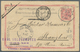 GA Österreich - Ganzsachen: 1902, GA-Postkarte 10 Heller Rosa Von Wien Nach Shanghai, Entwertet «WIEN 18.8.02» Vi - Autres & Non Classés