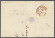 Br Österreich - Stempel: "V" (Lomb. & Venetien), Stummer K3 (Mü.259f), Ng. L2 "VENEZIA 9/GEN" (1851), Klar Auf 6 - Franking Machines (EMA)