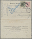GA Österreich - Besonderheiten: 1893, 5 Kreuzer Kartenbrief Mit Zusatzfrankatur Von MISLOWITZ Nach LAUFFEN/Neckar - Other & Unclassified