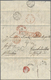 Br Polen - Vorphilatelie: 1850: Registered Complete Letter From OZORKOW - Date M/s 7/5 Red Circle. Framed REG FR - ...-1860 Préphilatélie