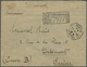 Br Portugal: 1908. Registered Envelope To Switzerland Bearing Yvert 126,10r Green (block Of Ten) Tied By Porto Ce - Covers & Documents