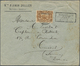 Br Portugal: 1912. Registered Envelope (stains)  Addressed To France Bearing 'Republica' Yvert 202, 100r Brown Ti - Lettres & Documents