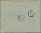 Br Portugal: 1912. Registered Envelope (stains) Addressed To France Bearing 'Republica ' Yvert 172, 20r Rose, Yve - Lettres & Documents