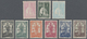 ** Portugal: 1924/1931, Ceres Three Values 3esc. Rose, 3.20esc. Dark Green And 20esc. Light Blue And Pereira Set, - Covers & Documents