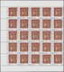 ** Portugal: 1975, Europa, 25 Sets In Two Halved Sheets Of 50, Folded, MNH (Mi. 1750,- €) - Lettres & Documents