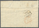 Br Portugal - Azoren: 1823. Stampless Envelope Written From Ponta Delgada Dated '30 July 1823' Addressed To Scotl - Azores