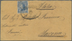 Br Portugal - Azoren: 1882. Envelope Addressed To Ltaly Bearing SG 62, 50r Blue Tied By Oval 'Da Horta' Date Stam - Açores
