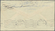 Br Portugal - Azoren: 1946. Unstamped Envelope Written From Angra To Lisbon Cancelled Angra Do Heroismo Double Ri - Azores