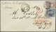 Br Portugal - Madeira: 1869. Envelope Addressed To New York Bearing Maderia SG 4, 100r Lilac (imperf) And SG 20, - Madeira