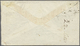 Br Portugal - Madeira: 1869. Envelope Addressed To New York Bearing Maderia SG 4, 100r Lilac (imperf) And SG 20, - Madeira