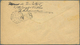GA Portugal - Ganzsachen: 1889 (21.8.), Stat. Envelope King Luis 25r. Blue Uprated With 5r. Black And 20r. Carmin - Entiers Postaux