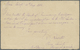 GA Rumänien - Ganzsachen: 1886. Postal Stationery Card J10 Red Written From Gara Caiutu Dated '14th Aug 1886' Can - Postal Stationery