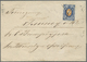 Br Russland: 1858, 20k. With Pen Cancellation On Cover From Moscow To St. Petersburg. (Pen Cancellation Is Extrem - Neufs