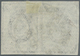 O/ Russland: 1866, The Fantastic And UNIQUE 3 K. IMPERFORATED PAIR, On Horiz. Laid Paper, Used In Wloclawek, POLA - Neufs