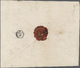 Br Russland: 1866, The Largest Known Franking Of 13 Times 30 K. On VERT. LAID PAPER, Used Along With 3 X 3 K. On - Neufs