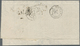 Br Russland: 1869. Envelope (horizontal Fold)  Addressed To France Bearing Yvert 19, 3k Black And Green, Yvert 20 - Unused Stamps