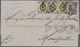 Br Russland: 1874. Envelope (horizontal Fold) Addressed To France Bearing Yvert 17, 1k Black And Yellow (3) And Y - Neufs