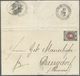 Br Russland: 1879, 7 K. Grey & Rose On VERT. LAID PAPER, Used As Single Franking On 1879 Cover From St. Petersbur - Neufs
