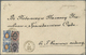 Br Russland: 1875, Mixed Franking Of 2 K. On VERT. LAID PAPER (shifted Groundwork, Quite Scarce For This Issue), - Neufs