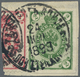 Brrst Russland: 1889, The UNIQUE 2 K. Dark Green IMPERFORATED, Used On Piece With TAGAROG 24. July 1898 C.d.s., Very - Neufs