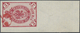 * Russland: 1889, 3kop. Rose-red, Imperforate Bottom Marginal Copy With Part Of "sample" Overprint, On Gummed Pa - Neufs