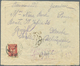 Br Russland - Zwangsspendenmarken: 1922, Charity Stamp 2,000r Green Cancelled On Back Of A Registered Cover, Used - Autres & Non Classés