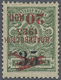 * Russland - Post Der Bürgerkriegsgebiete: Republik Des Fernen Ostens: 1923, Airmail 20 K. On 35 K. On 2 K. Gree - Other & Unclassified