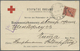Br Russische Post In China: 1917, 3 C./4 K. Tied "TIENTSIN RUSSIAN POST 11 12 17" To Preprinted Card (announcemen - China