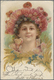 Ansichtskarten: Motive / Thematics: FRAUEN, 50 Hochwertige Glitzerkarten Ab 1899 Mit Etlichen Dekora - Autres & Non Classés