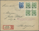 Br Russische Post In Der Levante - Staatspost: 1913. Registered Envelope To Germany Bearing Levant Yvert 176, 10p - Levant