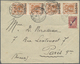 Br Russische Post In Der Levante - Staatspost: 1913. Envelope To Paris Bearing Yvert 162, 20pa On 4k Carmine And - Turkish Empire