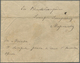 GA Russland - Ganzsachen: 1848, First Issue 10 + 1 K. Black Envelope Cancelled By Pen And Adjacent Two Line "PAWL - Entiers Postaux