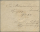 GA Russland - Ganzsachen: 1848, First Issue 10 + 1 K. Black Envelope Cancelled By Pen And Adjacent Double Line ". - Postwaardestukken