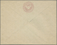 GA Russland - Ganzsachen: 1848, First Issue 30 + 1 K. Rose Envelope, Unused, Slight Toned, Otherwise Fine - Entiers Postaux