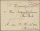 GA Russland - Ganzsachen: 1858, Stationery Envelope 10kop. Grey, Used From "ST.PETERSBOURG 29.XI.1858" To Braunsc - Entiers Postaux