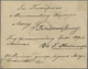 GA Russland - Ganzsachen: 1848, Second Issue 10 + 1 K. Deep Grey Envelope With Watermark 1, Used With Boxed "No.K - Stamped Stationery